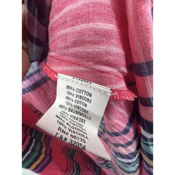 Anthropologie Conditions Apply One Size Striped Colorful Open Front - Picture 7 of 8